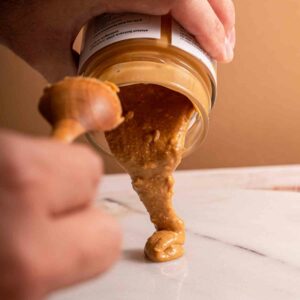 crema spalmabile di arachidi argentine primo piano