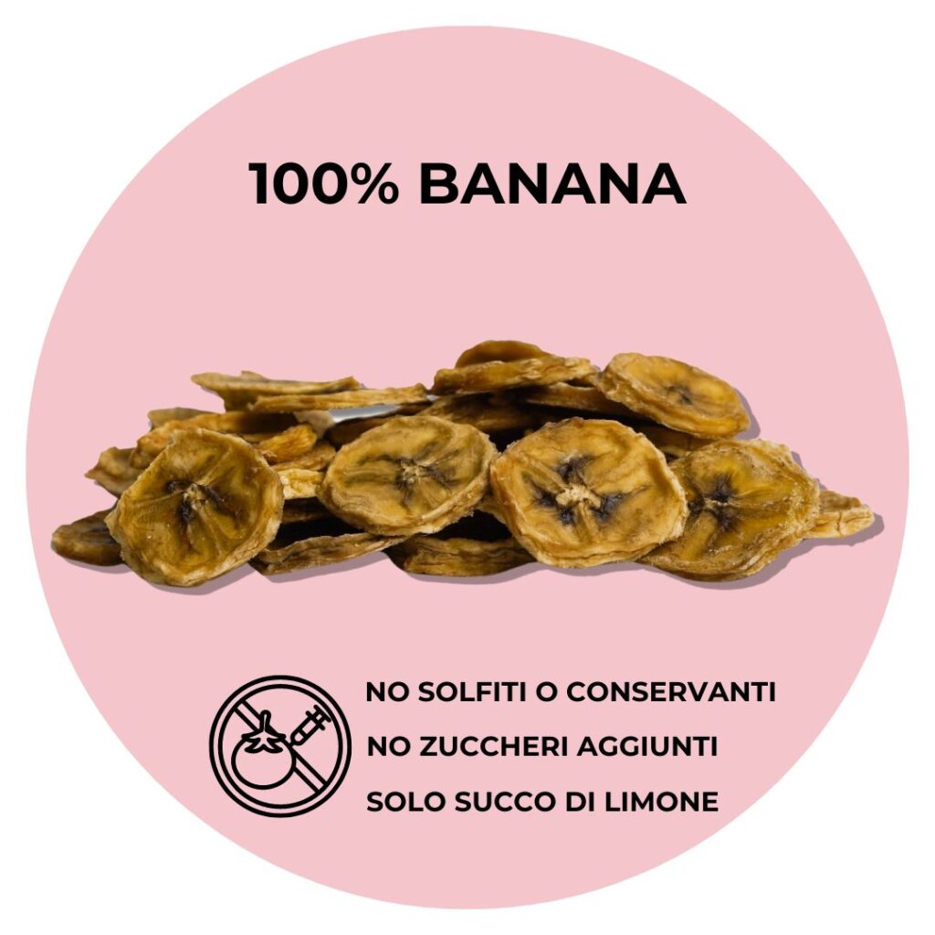 banana disidratata info