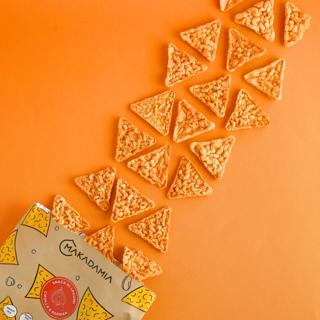 Snack di Legumi con Cipolla e Paprika