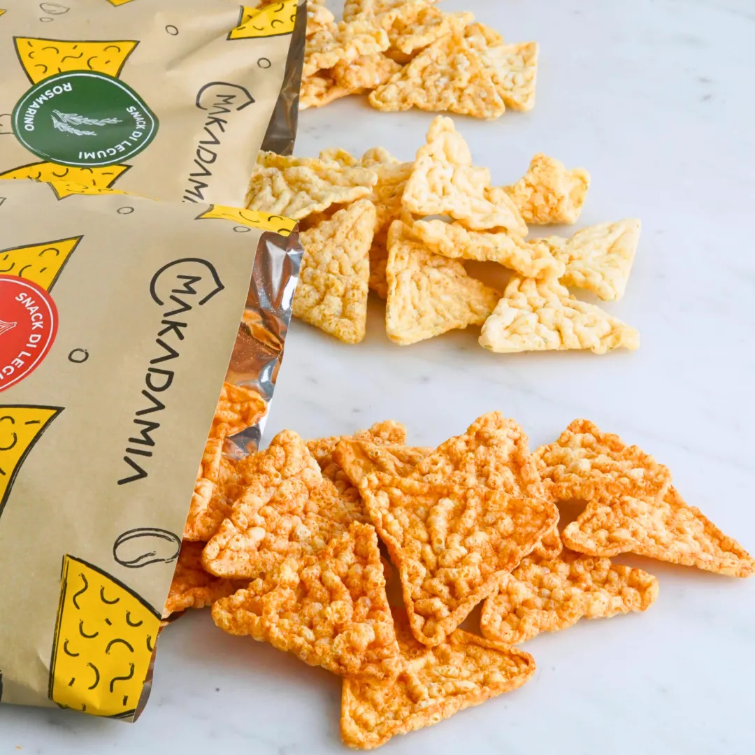 Snack di Legumi con Cipolla e Paprika