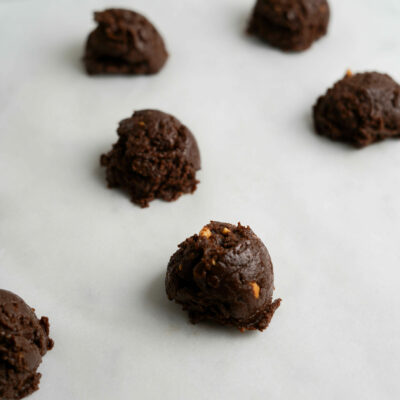 Cookies arachidi e cioccolato