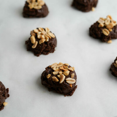 Cookies arachidi e cioccolato